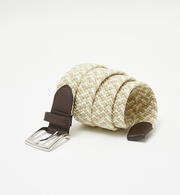 ABAHOUSE「【ストレッチ】ゴムメッシュ ベルト」|ベルト|