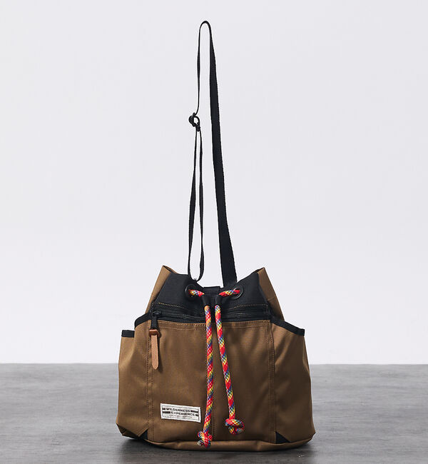 ABAHOUSE「【WILDERNESS EXPERIENCE/ウィルダネスエクスペリエンス】Co」|ハンドバッグ|ダークベージュ