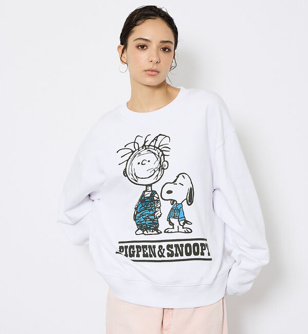 ABAHOUSE「【JOHNBULL/ジョンブル】VINTAGE PEANUTS 裏毛スウェット」|スウェット・ジャージ|