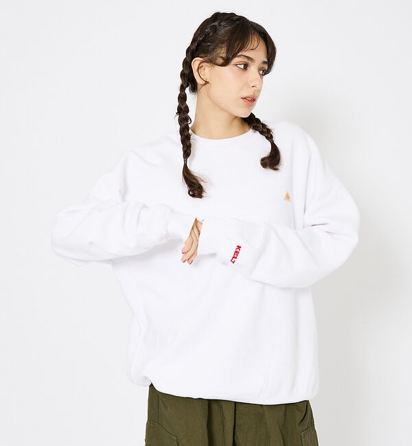 ABAHOUSE「【KELTY / ケルティ】ミニロゴ クルーネックスウェット KE2521306」|スウェット・ジャージ|
