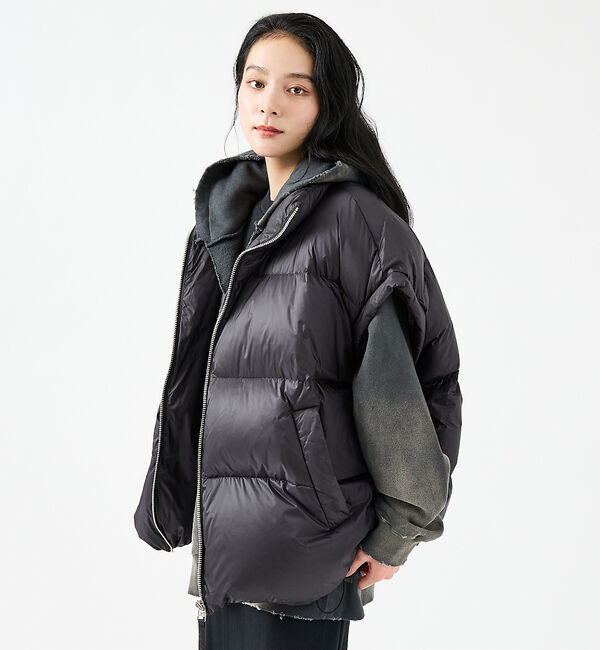 ABAHOUSE「【upper hights / アッパーハイツ】Chur BIGシルエット ダウ」|ダウン|