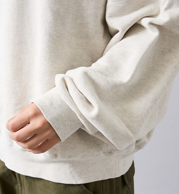 ABAHOUSE「【REMI RELIEF / レミ レリーフ】  SP加工 3飛び裏毛 クルース」|スウェット・ジャージ|