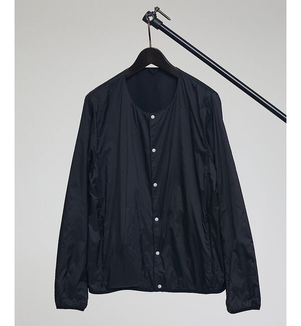 ABAHOUSE「【TAION / タイオン】NON DOWN BASIC REVERSIBLE」|ブルゾン・スタジャン|ブラック