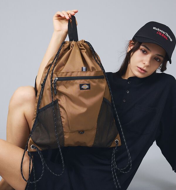 ABAHOUSE「【DICKIES/ディッキーズ】ATHLETIC KNAPSACK / アスレテ」|リュック|ベージュ