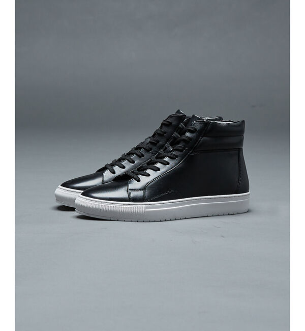 alfredoBANNISTER「サイドジップ ハイカット レザースニーカー」|スニーカー|