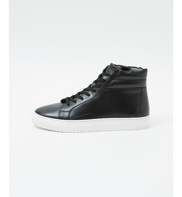 alfredoBANNISTER「サイドジップ ハイカット レザースニーカー」|スニーカー|