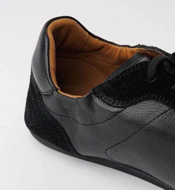 alfredoBANNISTER「【軽量】シャーリング レザースニーカー」|スニーカー|