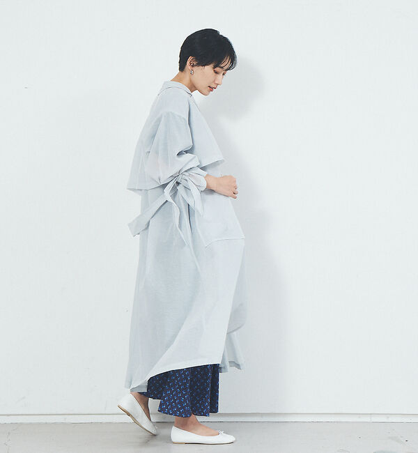 Rouge vif「シアーライトコート」|トレンチコート|