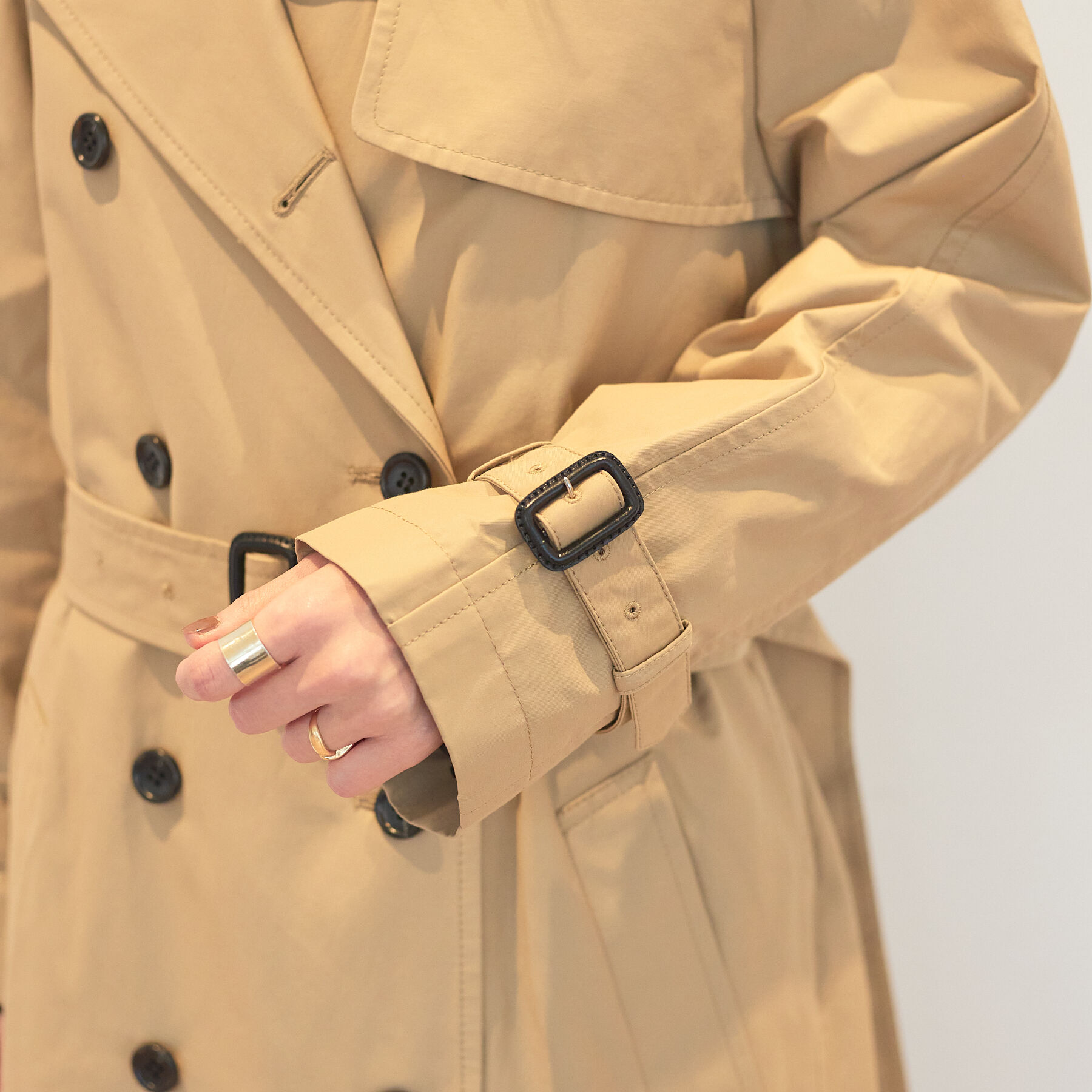 Rouge vif「ライナー付きトレンチコート」|トレンチコート|