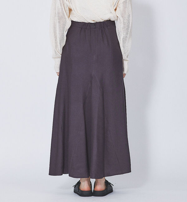 Rouge vif「レーヨンリネンフレアスカート」|スカート|