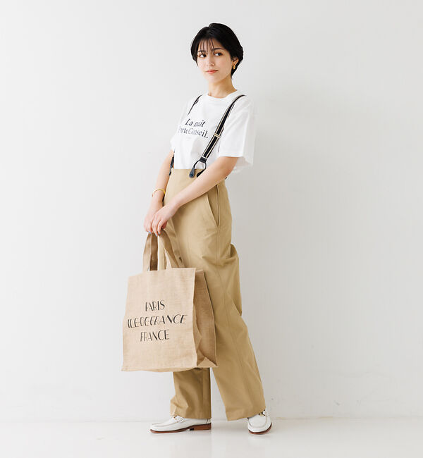 Rouge vif「サスペンダー付き2WAYワイドパンツ」|その他|