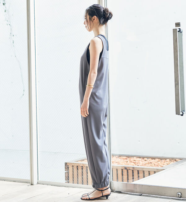 Rouge vif「【一部店舗限定】前後２WAYジョーゼットオールインワン」|オールインワン|