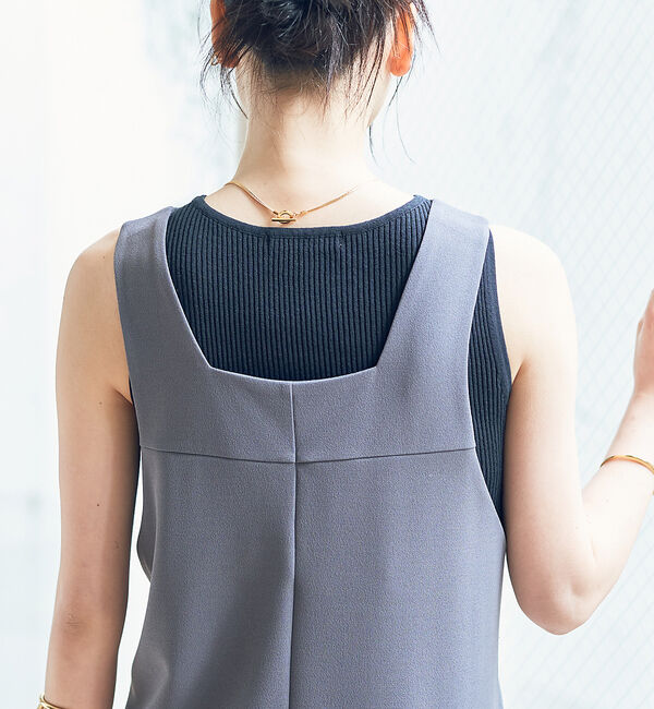 Rouge vif「【一部店舗限定】前後２WAYジョーゼットオールインワン」|オールインワン|