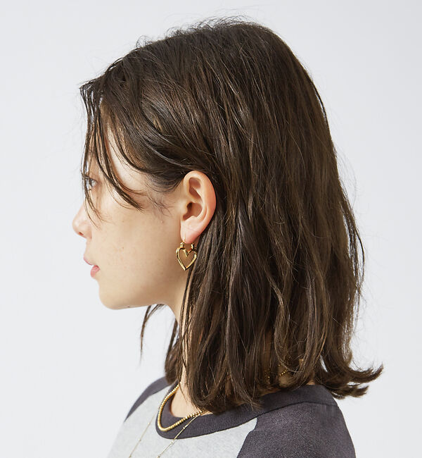 Rouge vif「【LUV AJ/ラヴエージェイ】ハートピアス / MINI HEARTBREAK」|ピアス|