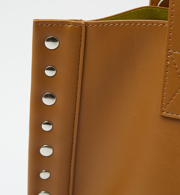 Rouge vif「【cheek/チーク】2WAY トートバッグ / リベット / フェイクレザー」|トートバッグ|