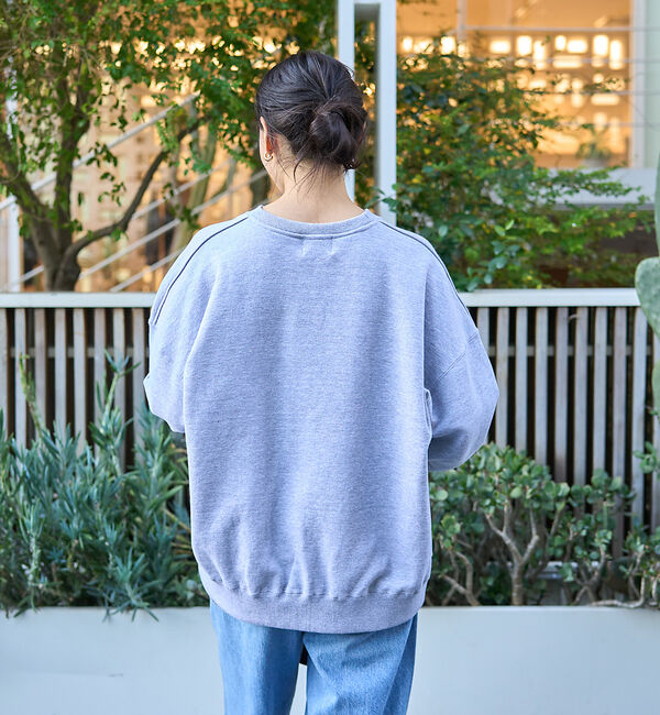 Rouge vif「オーバーサイズロゴスウェット」|スウェット・ジャージ|