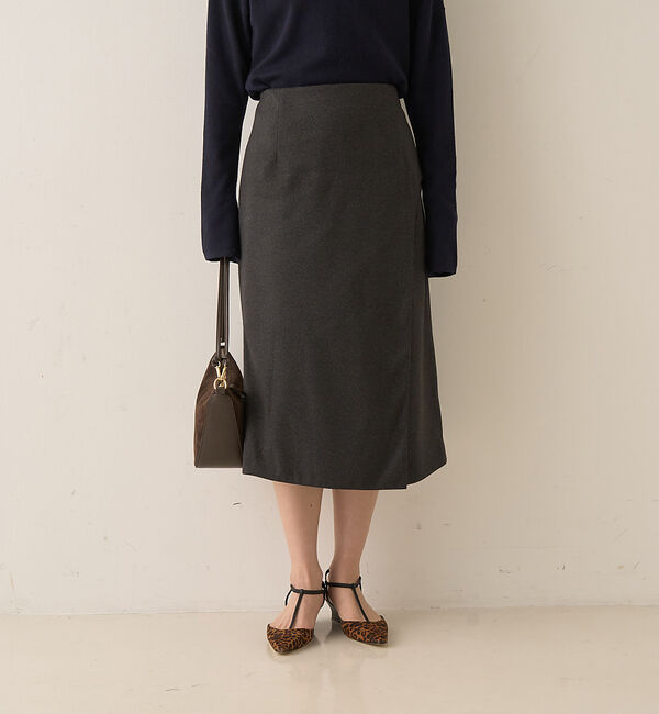 Rouge vif「ウールライクデザインスカート」|スカート|
