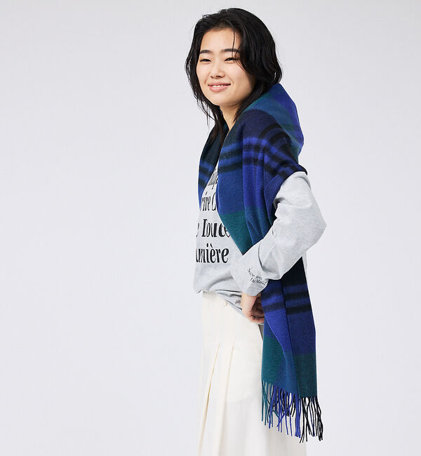 Rouge vif「カシミヤ大判ストール / マフラー」|マフラー|