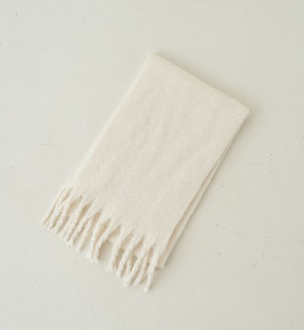 Rouge vif「【一部店舗限定】ボリュームフリンジマフラー/ストール」|マフラー|