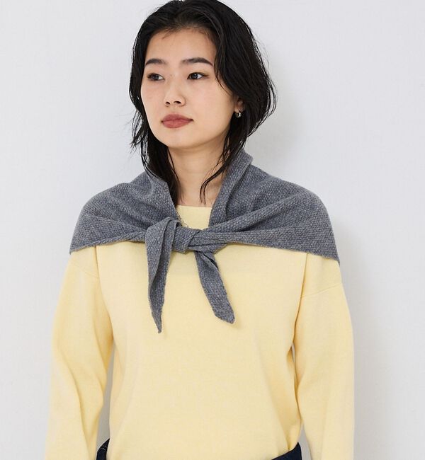 Rouge vif「【WILLIAM BRUNTON/ウィリアム ブラントン】ヘッドスカーフ」|マフラー|