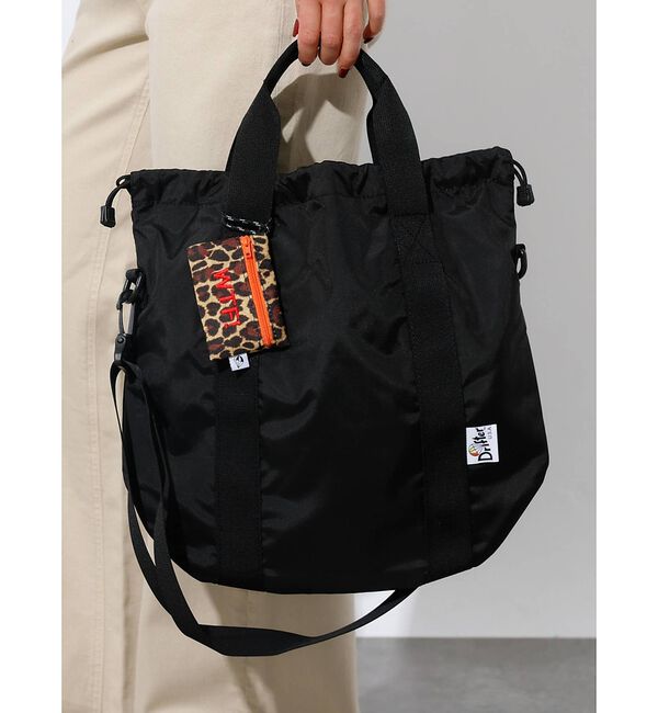 Rouge vif「【Drifter/ドリフター】LUNE TOTE/ルナトート/トートバッグ」|トートバッグ|ブラック