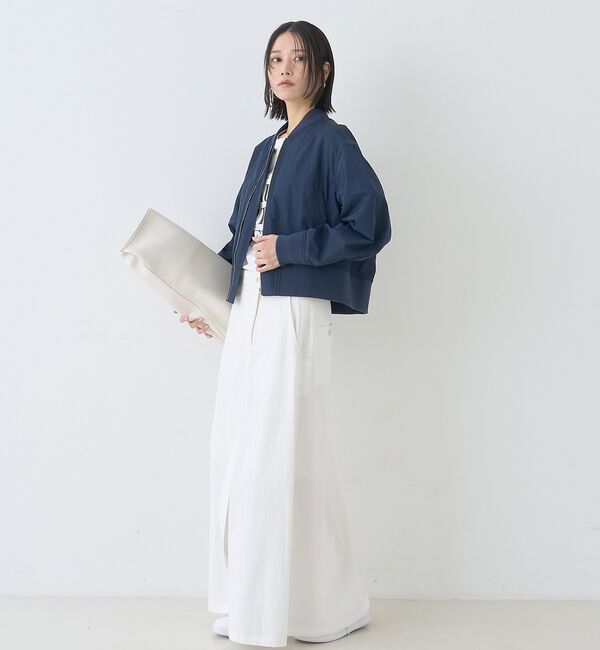 Rouge vif「ミリタリーブルゾン/形状記憶/シワ防止」|ブルゾン・スタジャン|