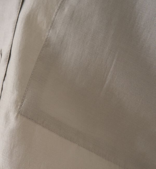 Rouge vif「シアースタンドネックシャツ/バンドカラーシャツ【予約】」|シャツ・ブラウス|