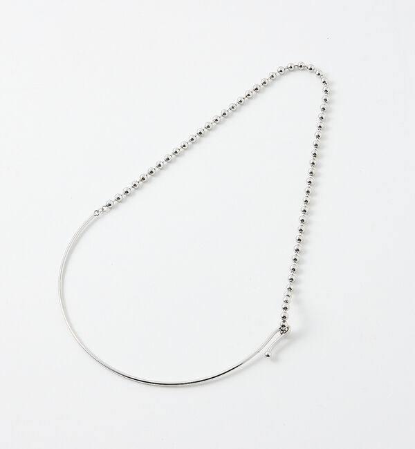 qualite「ポールチェーンチョーカー」|ネックレス|