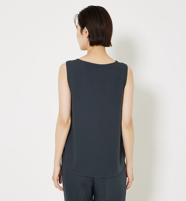 qualite「トルコサテンノースリーブ」|キャミソール|