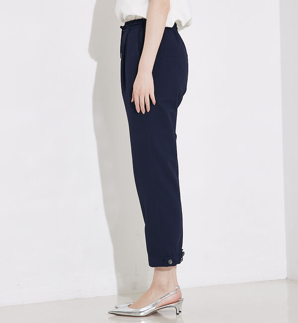 qualite「シアサッカーテーパードパンツ」|その他|