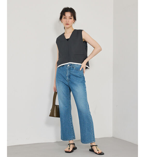 qualite「【接触冷感＆防シワ】ウールライクジレ/セットアップ対応」|ベスト・ジレ|