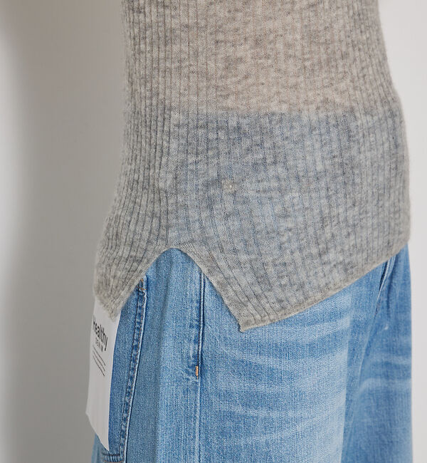 qualite「【冬の主役レイヤード】ウールカシミアシアータートルニット」|ニット・セーター|