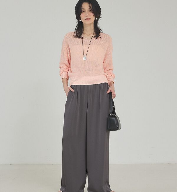 qualite「レザーワントップネックレス」|ネックレス|