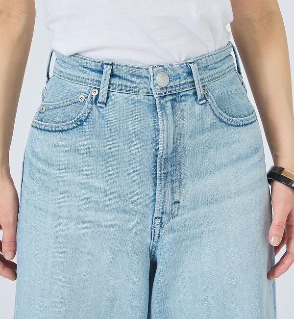 qualite「【YANUK】Wide Flare MFT ワイドフレアパンツ」|デニム|