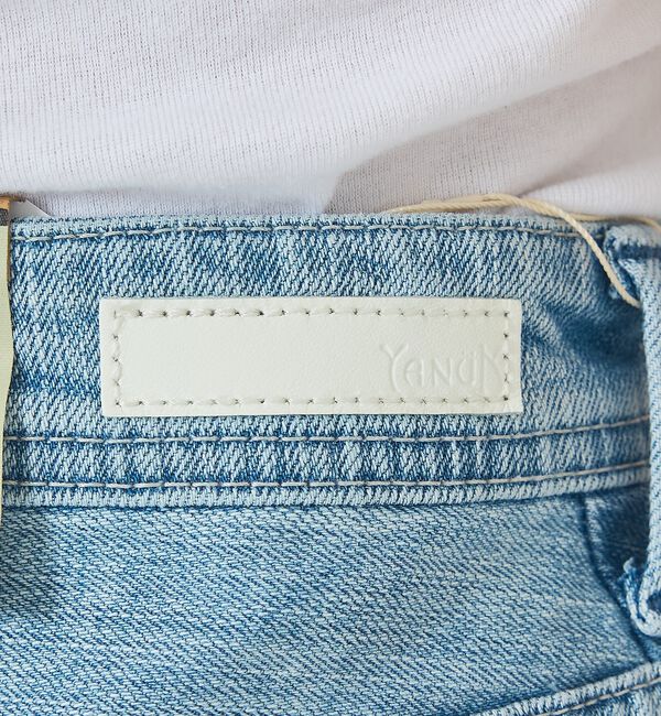 qualite「【YANUK】Wide Flare MFT ワイドフレアパンツ」|デニム|