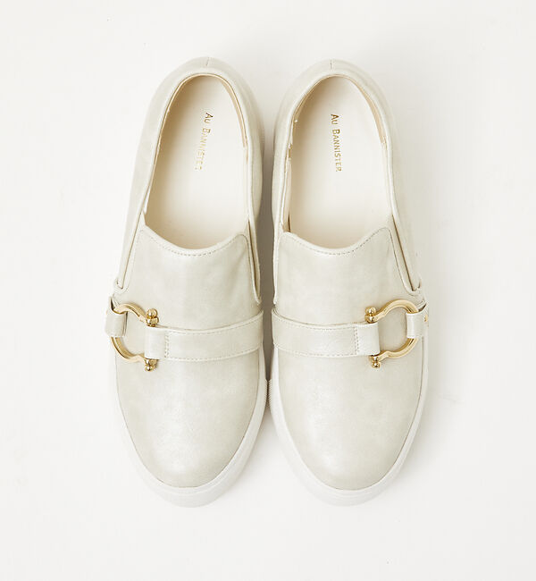 AU BANNISTER「【晴雨兼用 / 販売店舗限定】スリッポンスニーカー」|スニーカー|