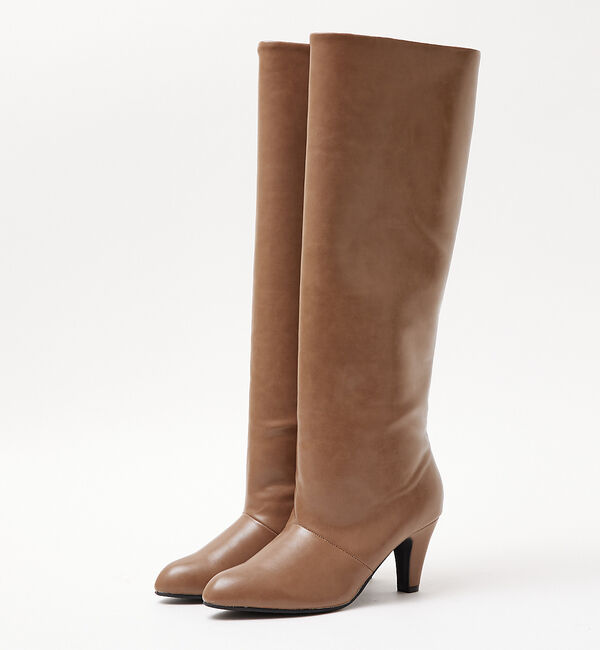 AU BANNISTER「【LAROUTE】ルーズロングブーツ」|ショートブーツ|