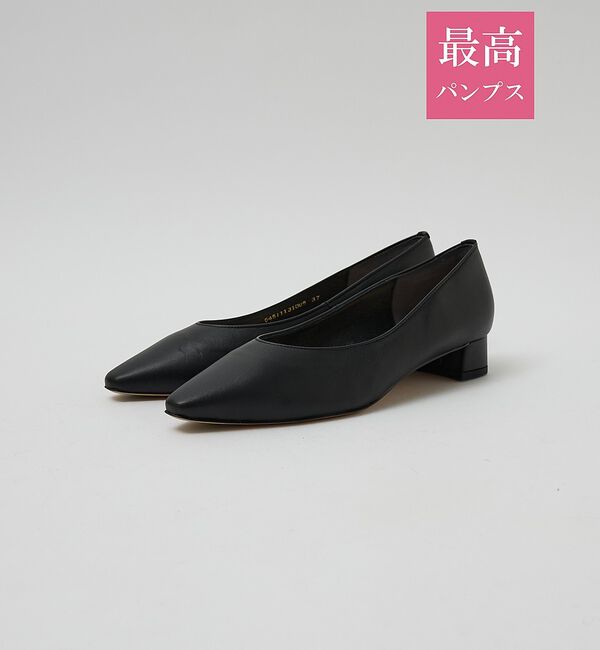 AU BANNISTER「【最高パンプス/3cmヒール】美脚&times;快適 パンプス」|パンプス|ブラック