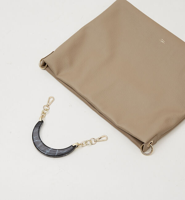 LOWELL things「Resin-T/アクリルHOBOショルダーバッグ 24AW」|トートバッグ|