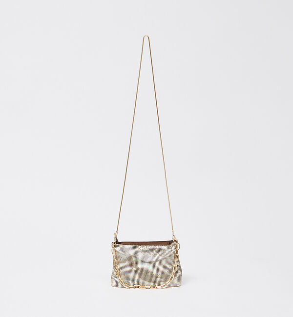 LOWELL things「●SOEUR/メタルミニポシェット」|クラッチバッグ|ゴールド