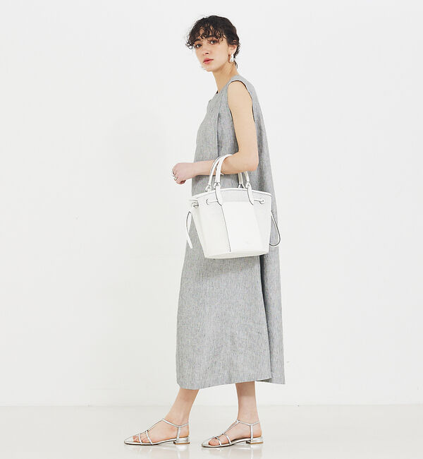 LOWELL things「Sheer/シアーメッシュ2WAYトート」|かごバッグ|