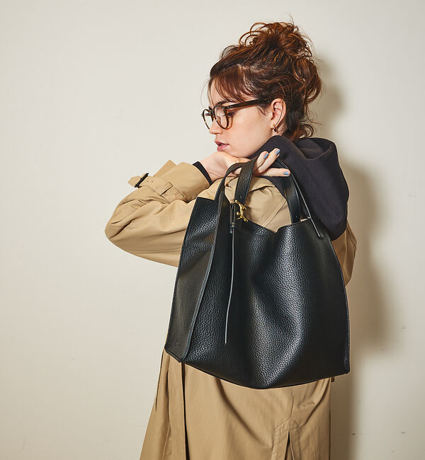 LOWELL things「【新色追加】Peak/メタルモチーフオープントート」|トートバッグ|