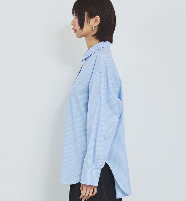 abahouse mavie「【定番】スタンダードシャツ/春服/羽織り/レイヤード/着回し」|シャツ・ブラウス|