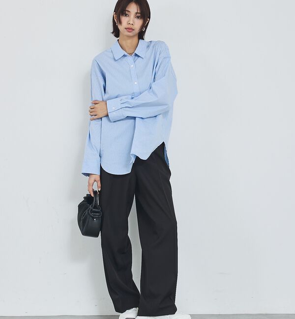 abahouse mavie「【定番】スタンダードシャツ/春服/羽織り/レイヤード/着回し」|シャツ・ブラウス|