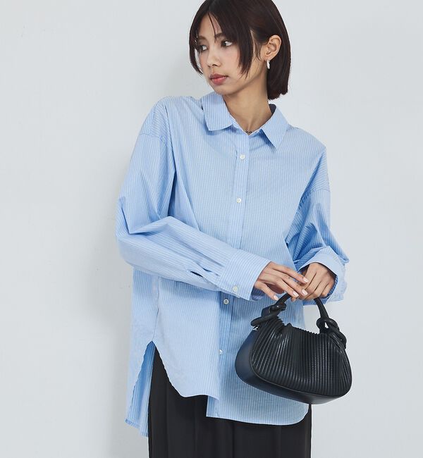 abahouse mavie「【定番】スタンダードシャツ/春服/羽織り/レイヤード/着回し」|シャツ・ブラウス|