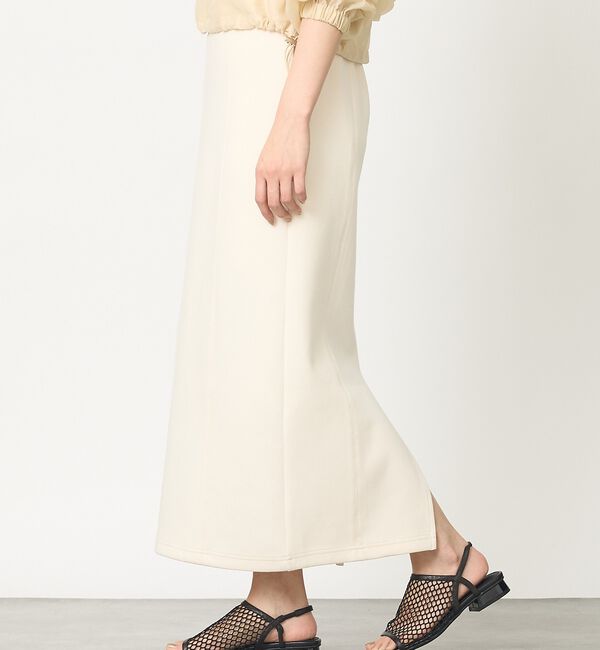 abahouse mavie「【なめらかな質感】スウェットライクスカート」|スカート|