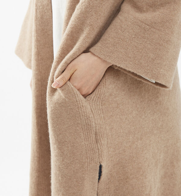 The Store by C' 「【COCUCA】コンフォートニットガウンコート」|カーディガン|