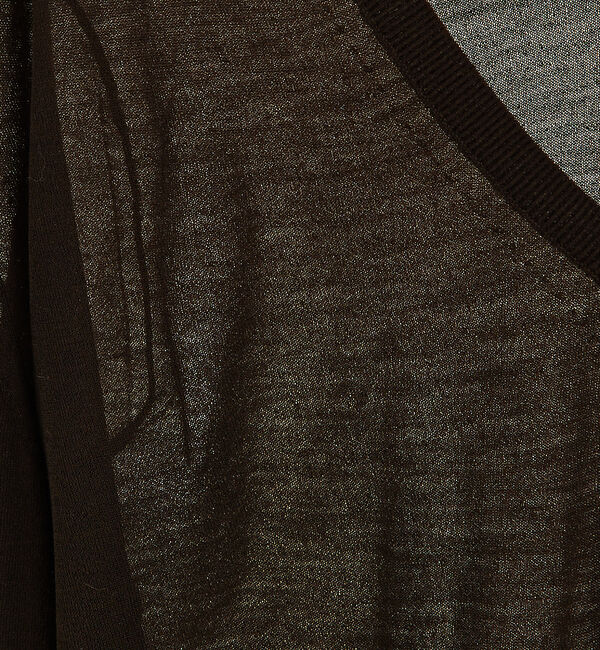 The Store by C' 「【COCUCA】2WAYシアーニットプルオーバー」|ニット・セーター|