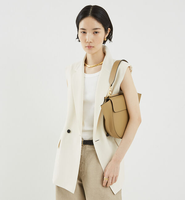 The Store by C' 「【COCUCA】ダブルベスト」|ダウンベスト・ベスト|