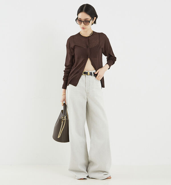 The Store by C' 「【COCUCA】シルクカーディガン」|カーディガン|